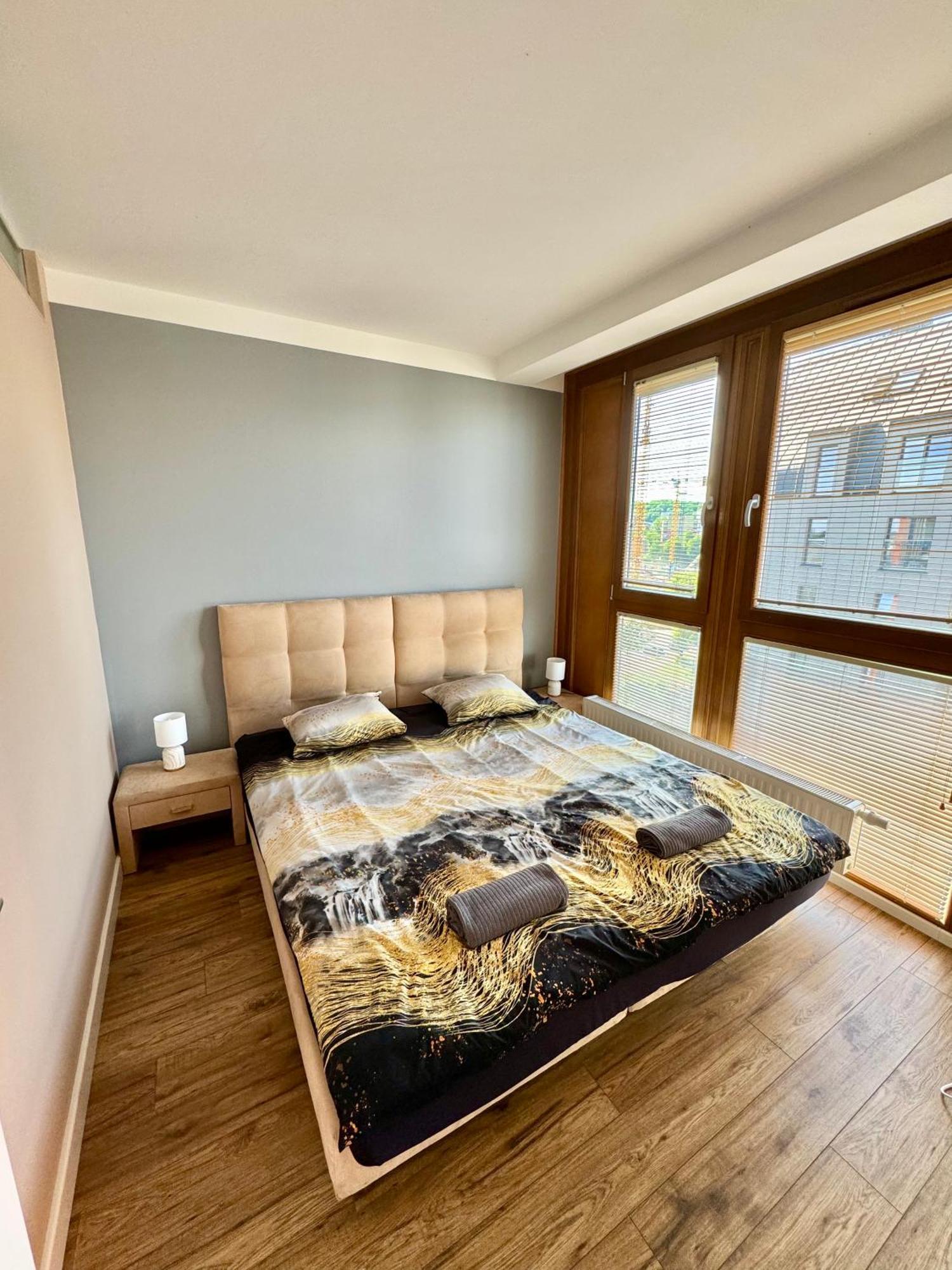 3-Rooms Apartment With Balcony By The Oldtown Gdansk Exterior foto