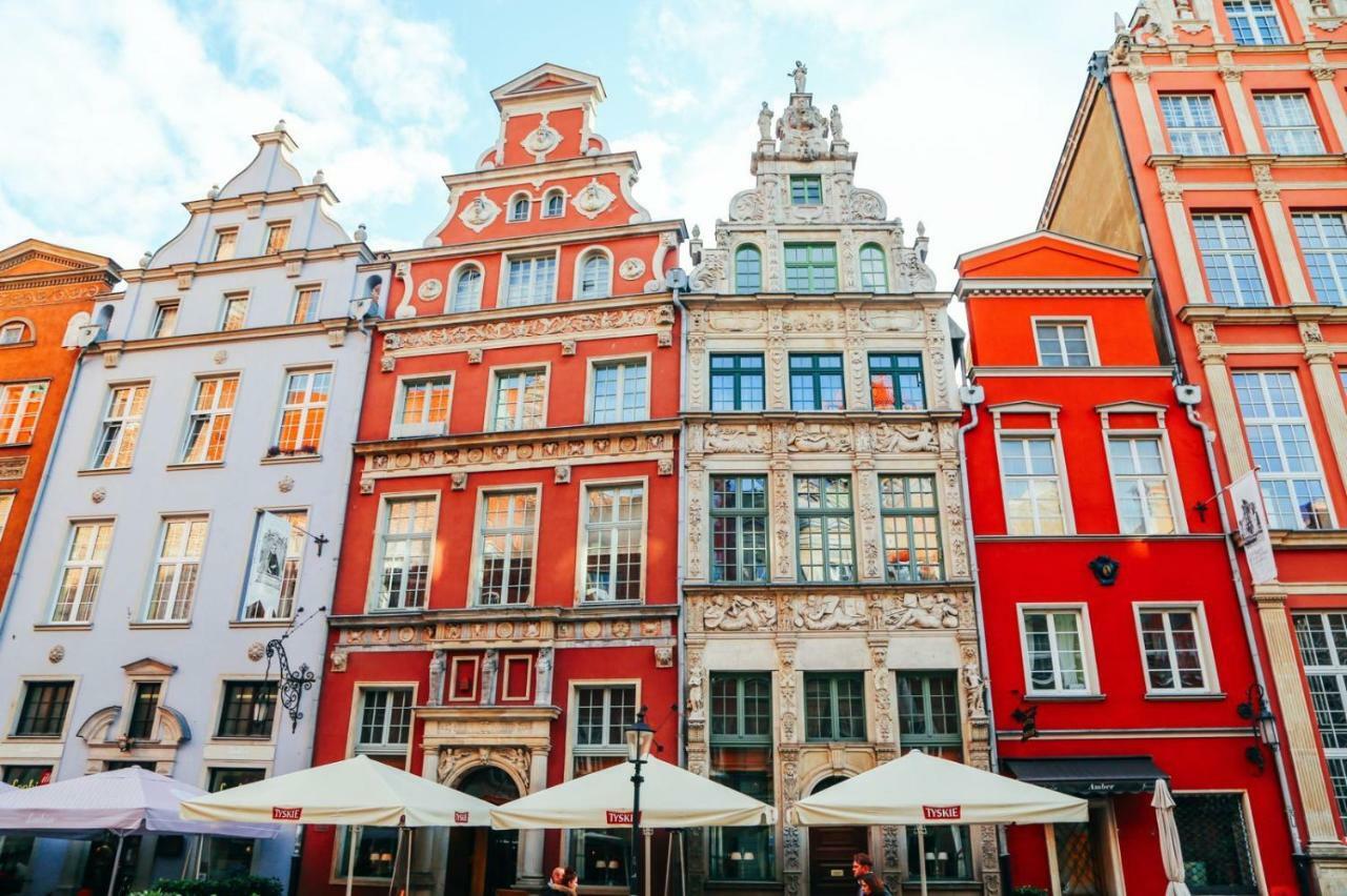 3-Rooms Apartment With Balcony By The Oldtown Gdansk Exterior foto