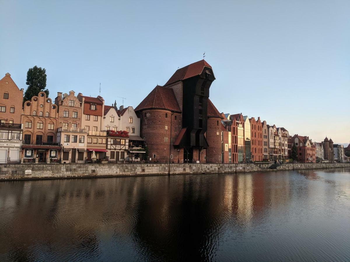 3-Rooms Apartment With Balcony By The Oldtown Gdansk Exterior foto